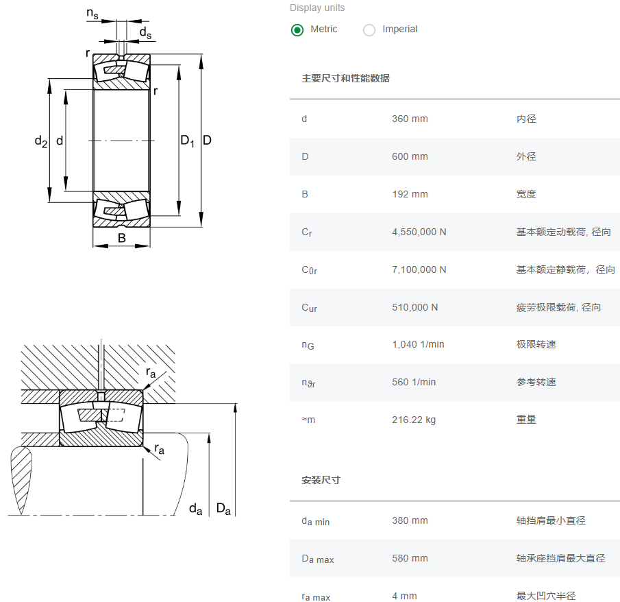 23172-BEA-XL-MB1軸承數(shù)據(jù)