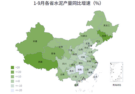 2023前三季度全國(guó)各?。ㄊ校┧喈a(chǎn)量增速情況